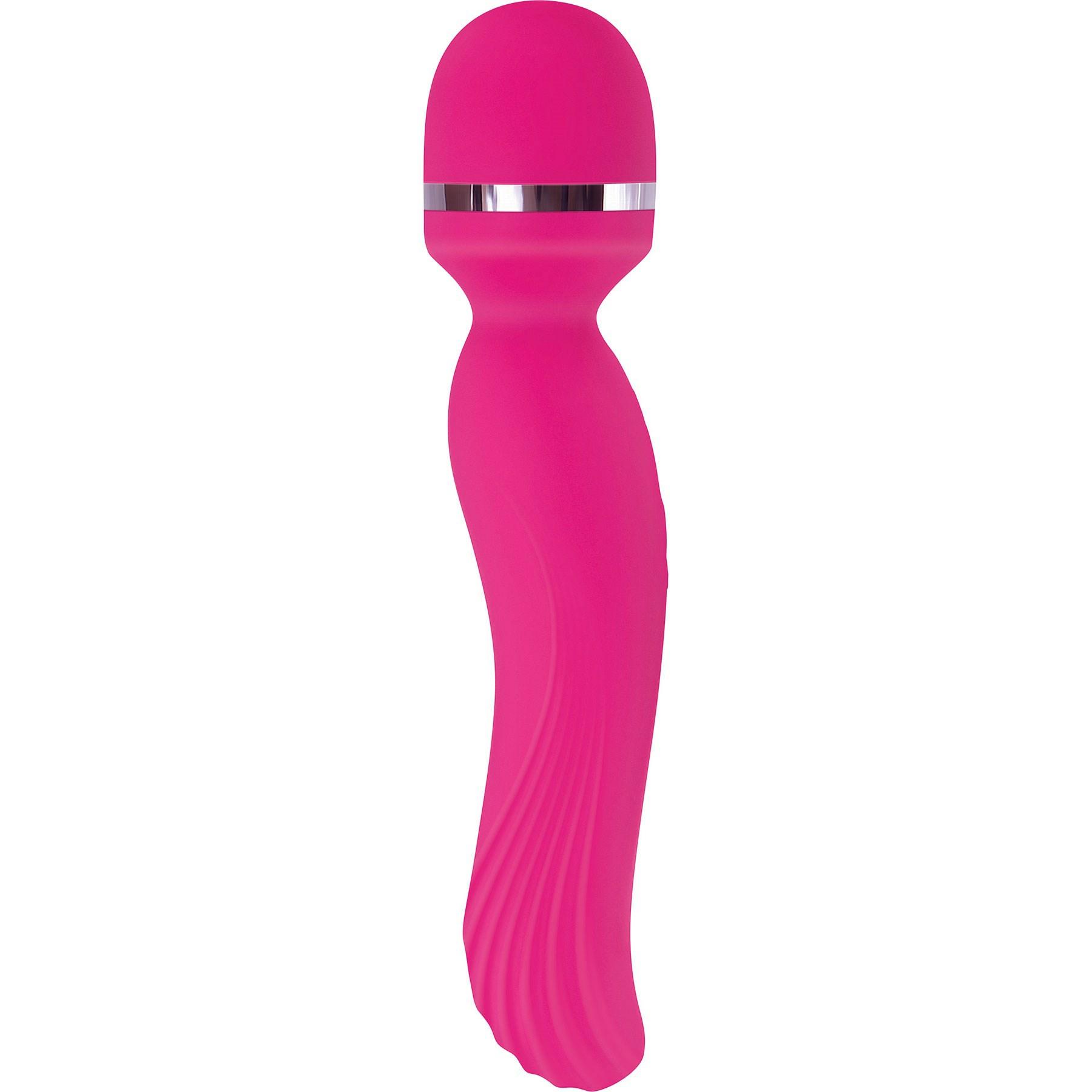 Adam & Eve Intimate Curves Rechargeable Wand  |  Wand Massagers Vibrators Pink