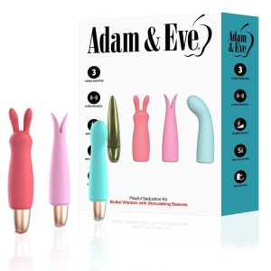 Adam & Eve Playful Seduction Sex Toy Kit  |  Bullet Vibrators Bullet Vibrators Bullet Vibrators