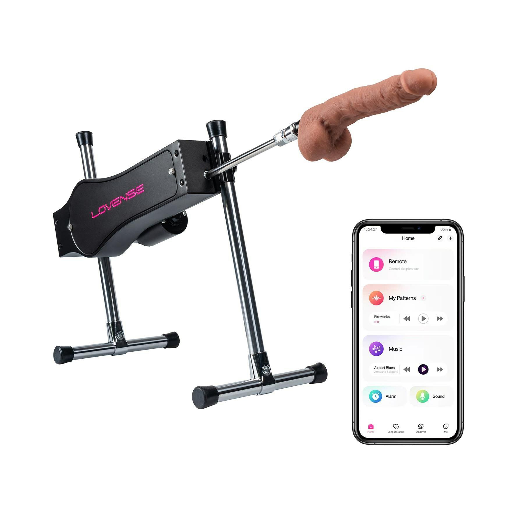 Bluetooth Sex Machine  |  Sex Machines Bondage Black