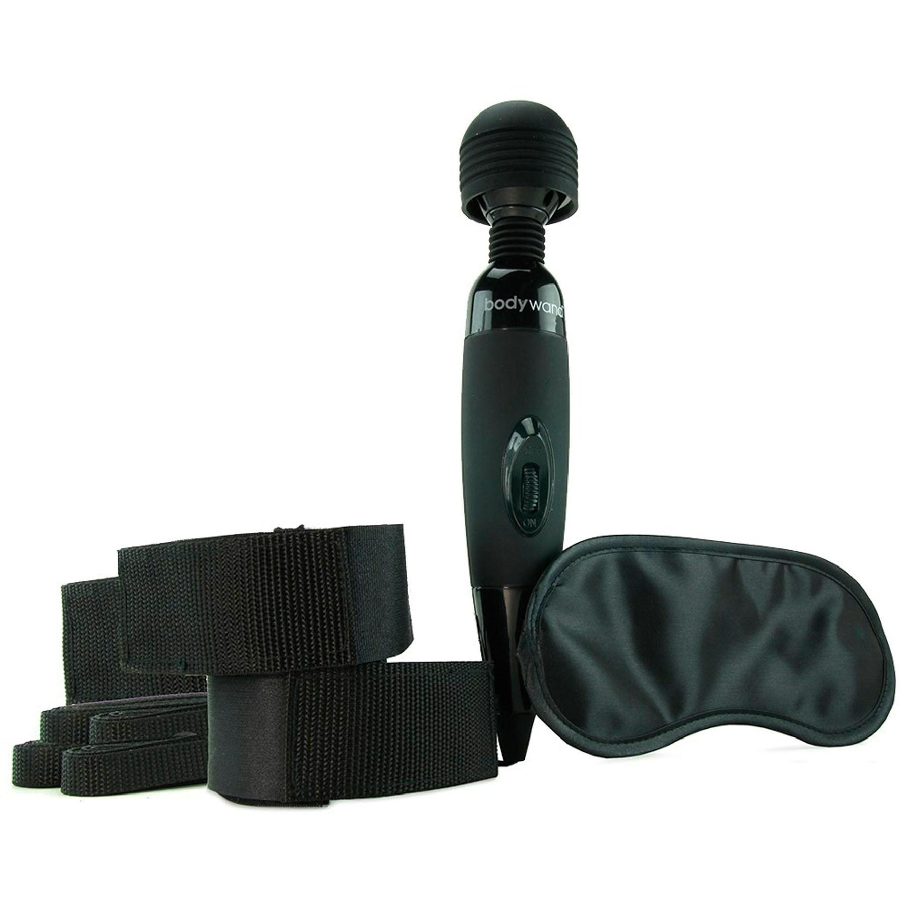 Bodywand Midnight Bed Spreader Kit  |  Bondage Kits Bondage Black