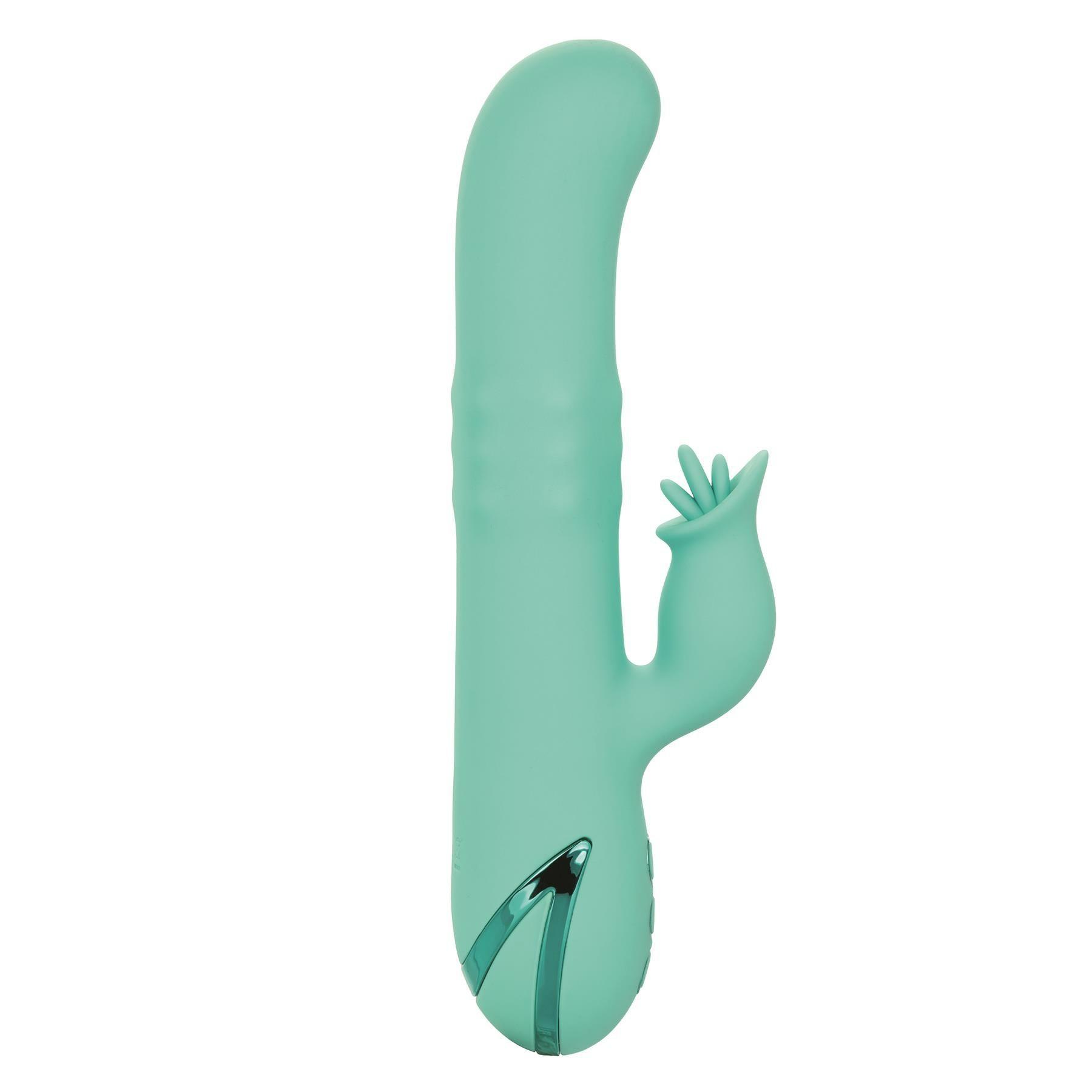 California Dreaming Bel Air Bombshell Dual Stimulator  |  Rabbit Vibrators Rabbit Vibrators Blue