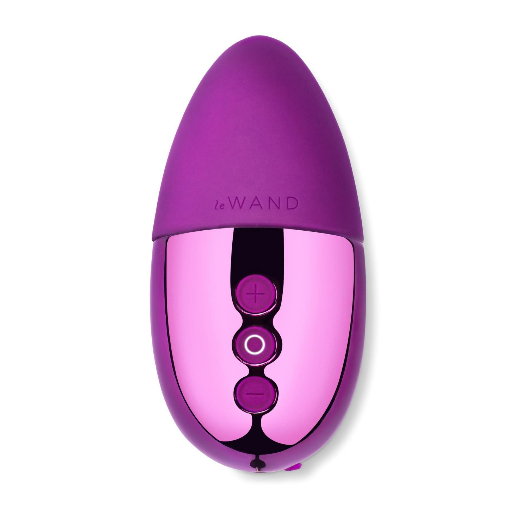 Chrome Point Layon Vibrator  |  Luxury Vibrators Luxury Vibrators Burgundy