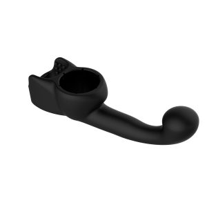 Domi Prostate And Penis Wand Attachment  |  Wand Massagers Vibrators Black