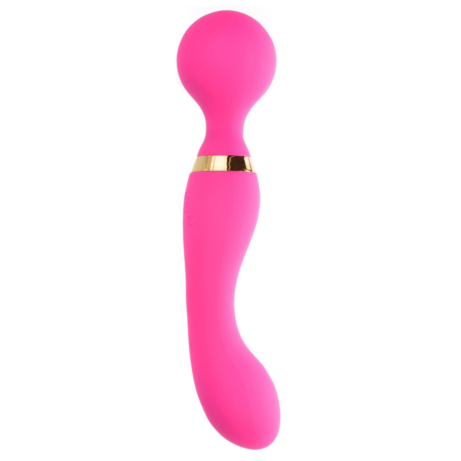 Dual Pleasures Rechargeable Wand Massager  |  Clitoral Vibrators Clitoral Vibrators Clitoral Vibrators