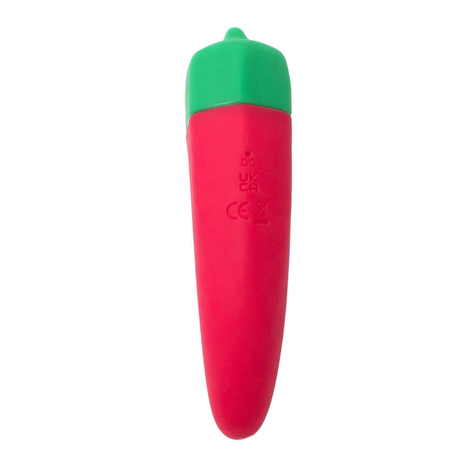 Emojibator Chili Pepper Emoji Vibrator  |  Clitoral Vibrators Bullet Vibrators Bullet Vibrators