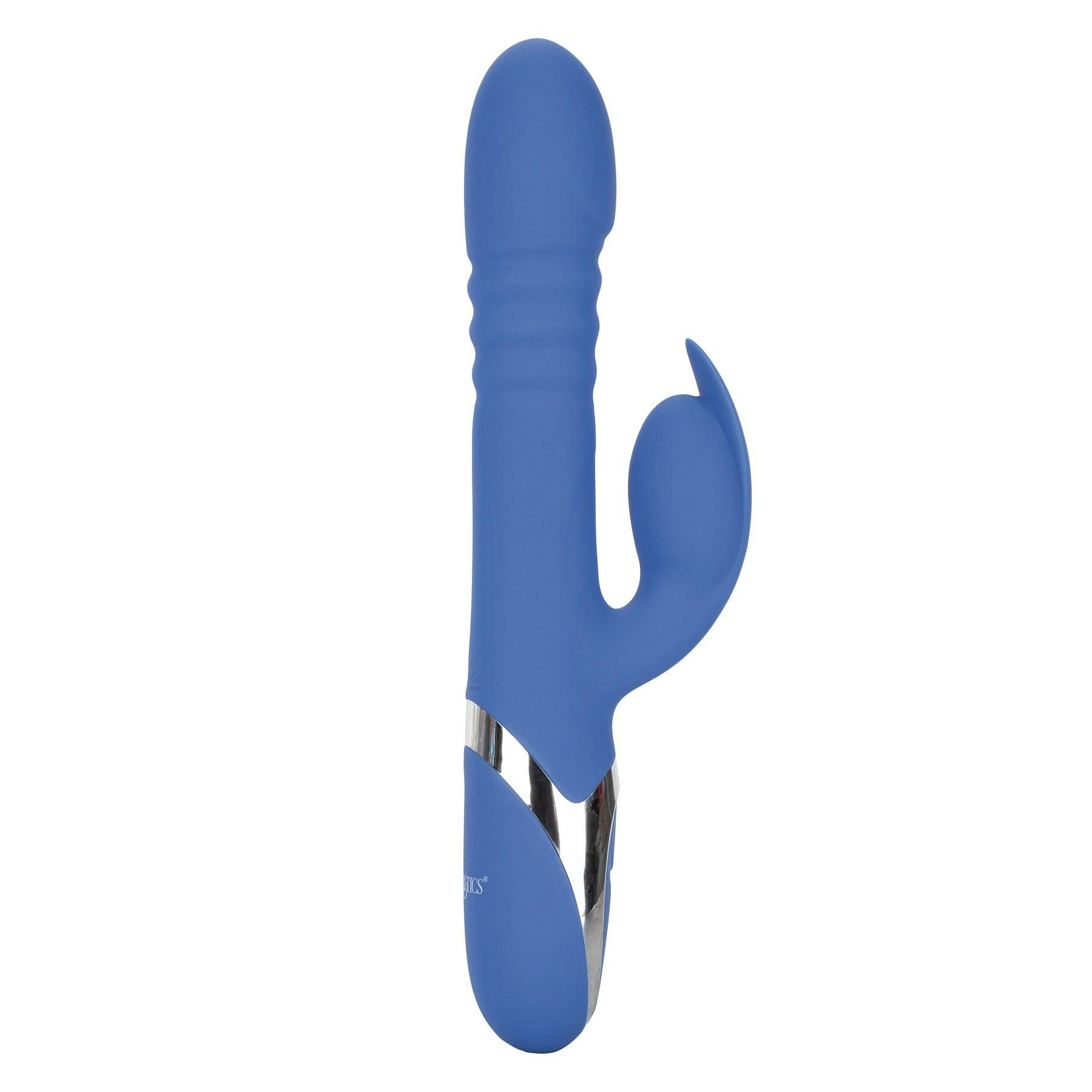 Enchanted Teaser Thrusting Rabbit Vibrator  |  Rabbit Vibrators Rabbit Vibrators Blue