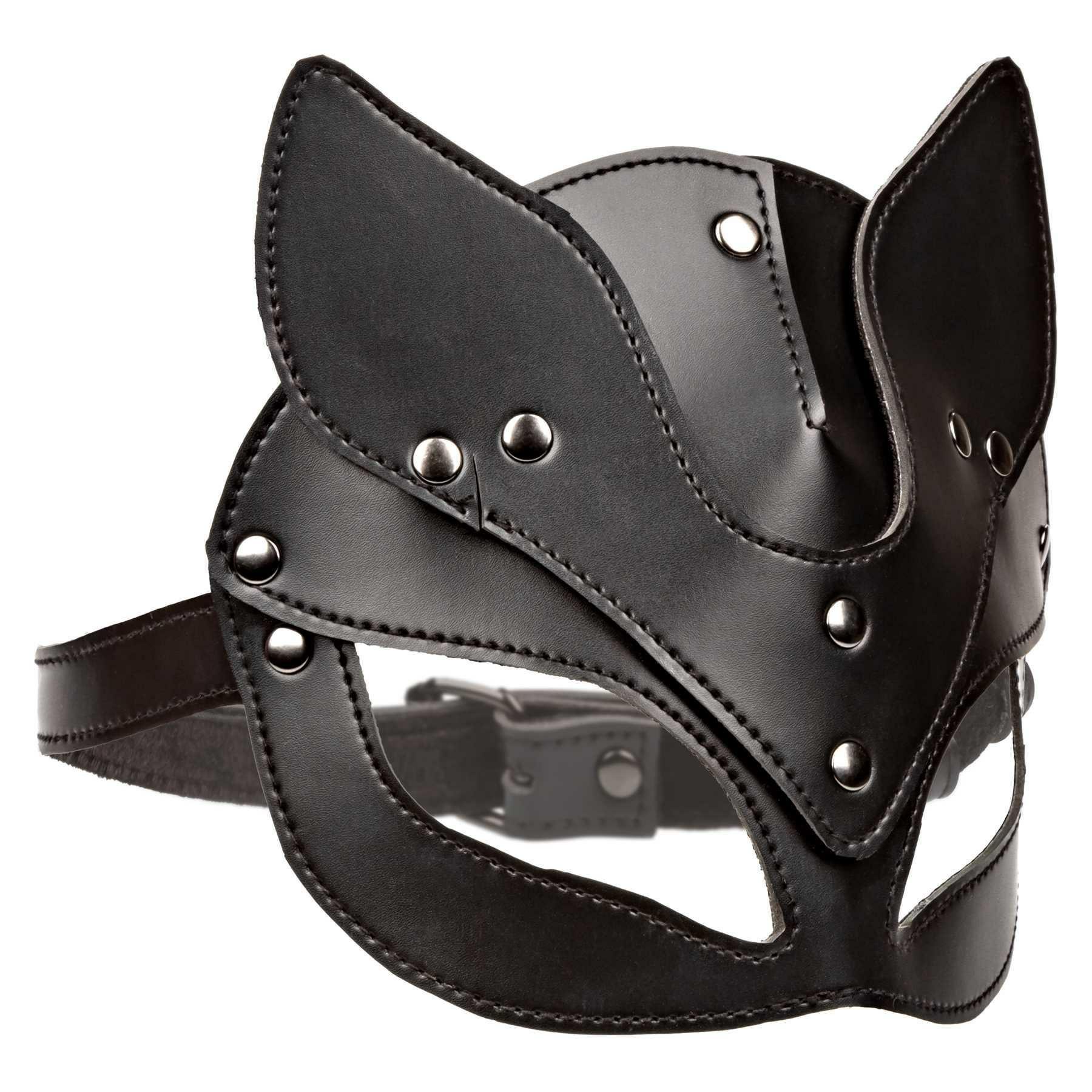 Euphoria Cat Mask  |  Role Play Bondage Black