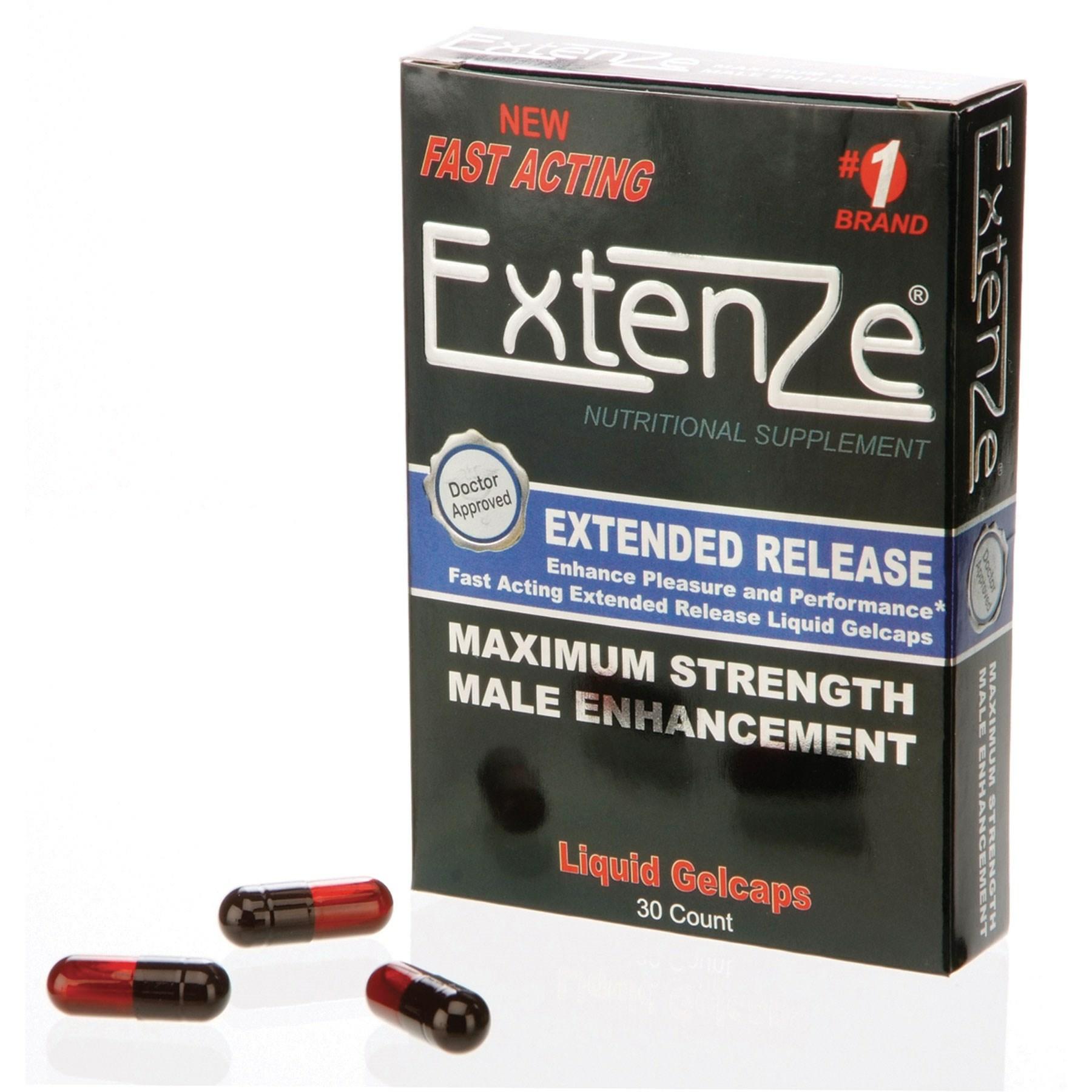 Extenze Fast Acting Liquid Gelcaps  |  Supplements Lubes Male Sexual Enhancers