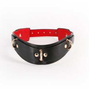 Fetish & Fashion Lilith Bondage Collar  |  Restraints Bondage Black