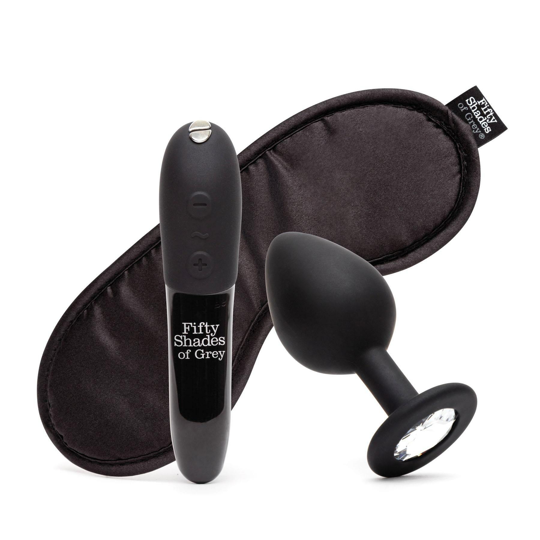 Fifty Shades Of Grey & We-Vibe Come To Bed Couples Kit  |  Bondage Kits Bondage Black