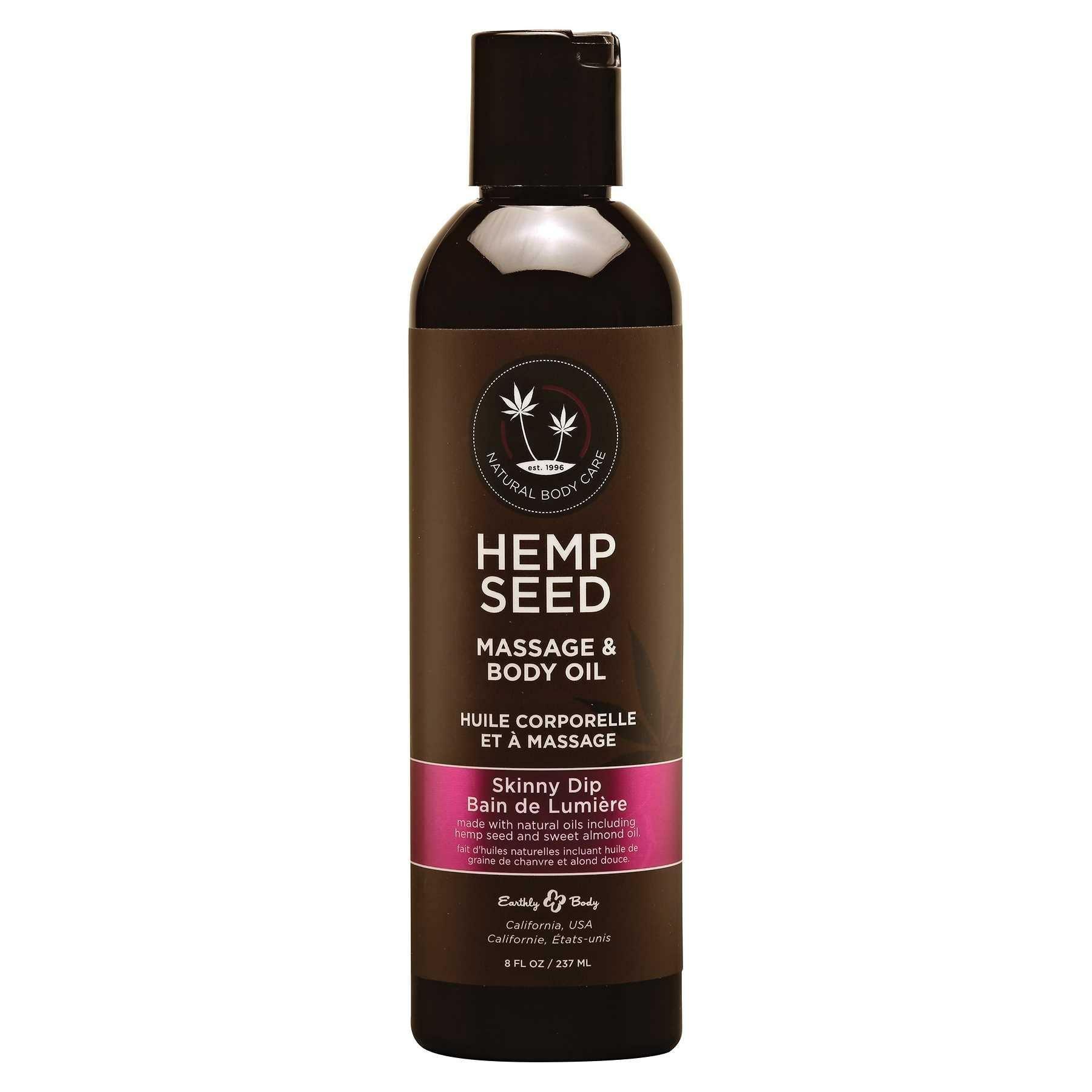 Hemp Seed Massage & Body Oil  |  Sensual Massage & Candles Bath & Body Organic & Hemp Based