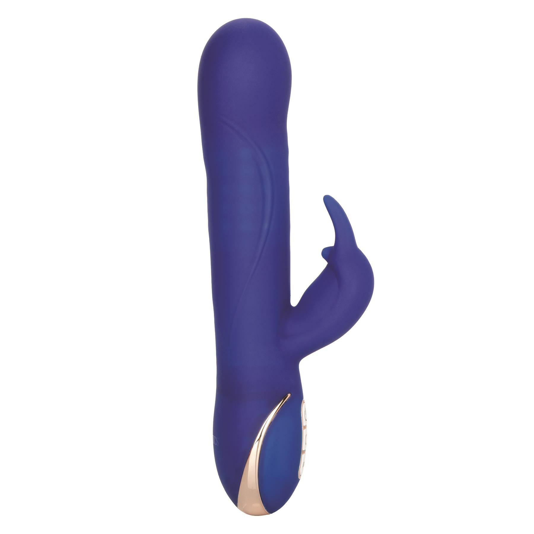 Jack Rabbit Signature Rechargeable Rotating Beaded Rabbit  |  Luxury Vibrators Luxury Vibrators Blue