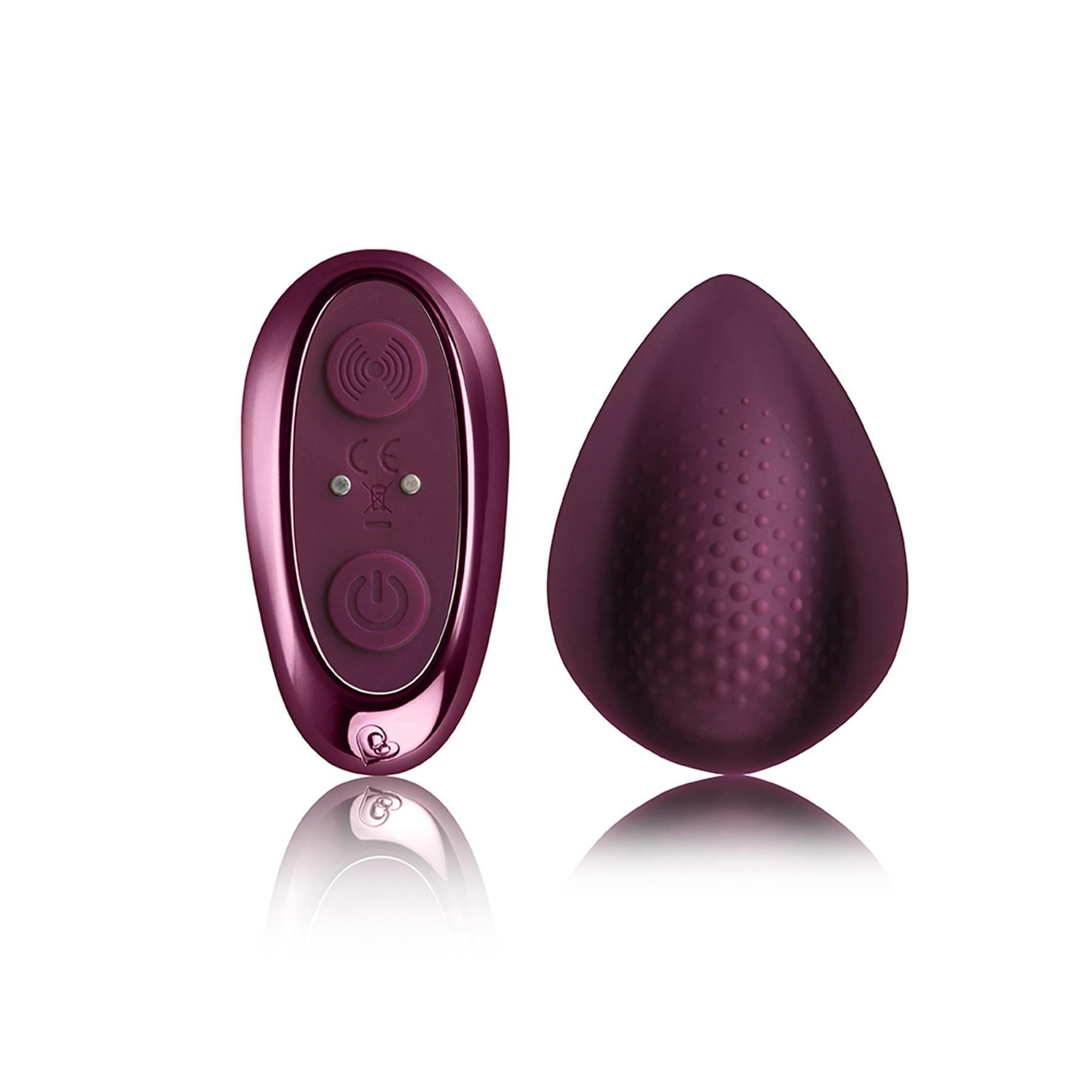 Knickerbocker Glory Panty Vibrator With Remote Control  |  Grinder Sex Toys Grinder Sex Toys Burgundy