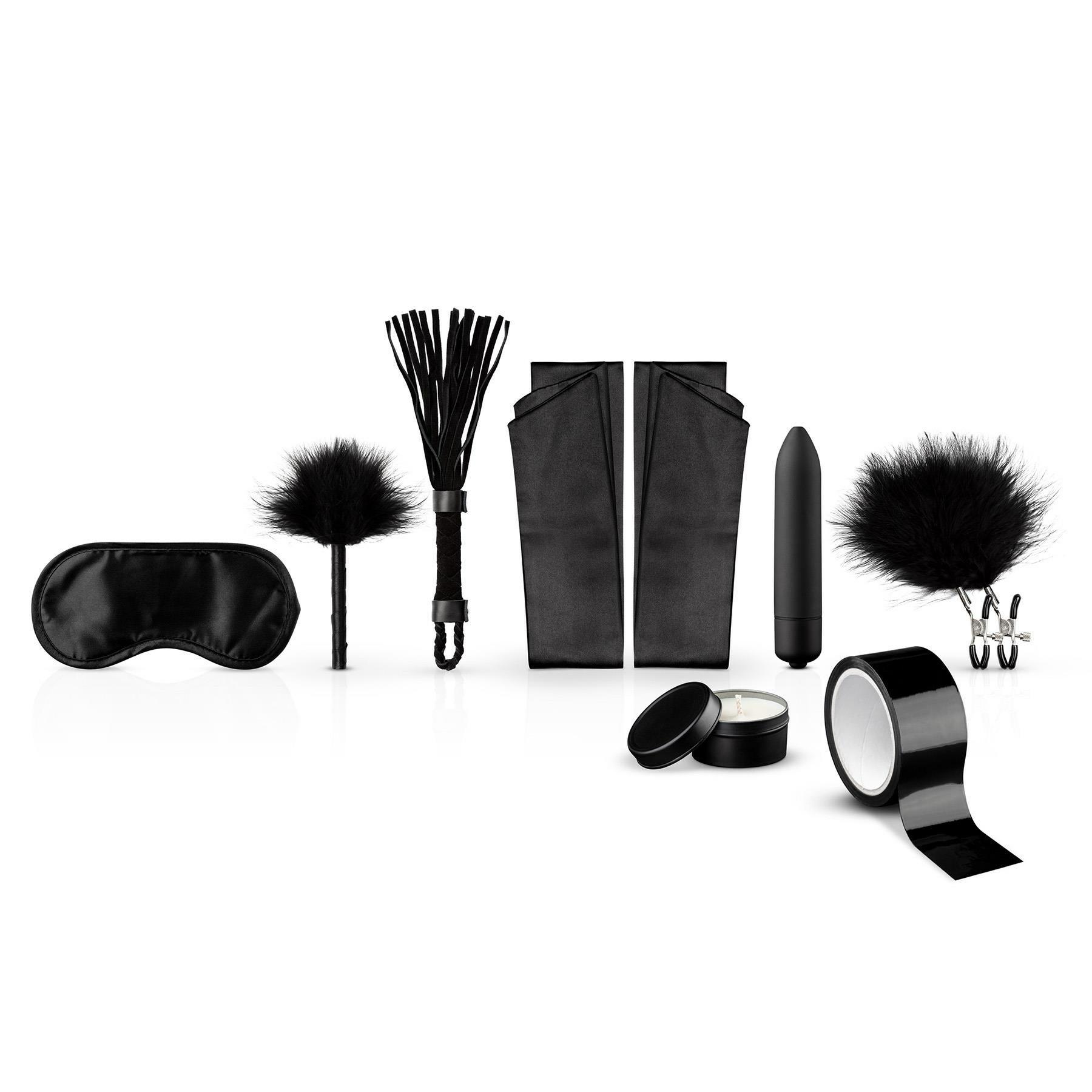 Loveboxxx First Kinky Experience Starter Set  |  Bondage Kits Bondage Black