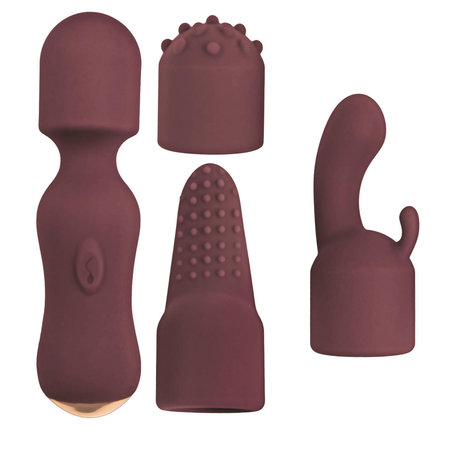 Lover’s Kits Temptation Vibrator Kit  |  Wand Massagers Vibrators Purple