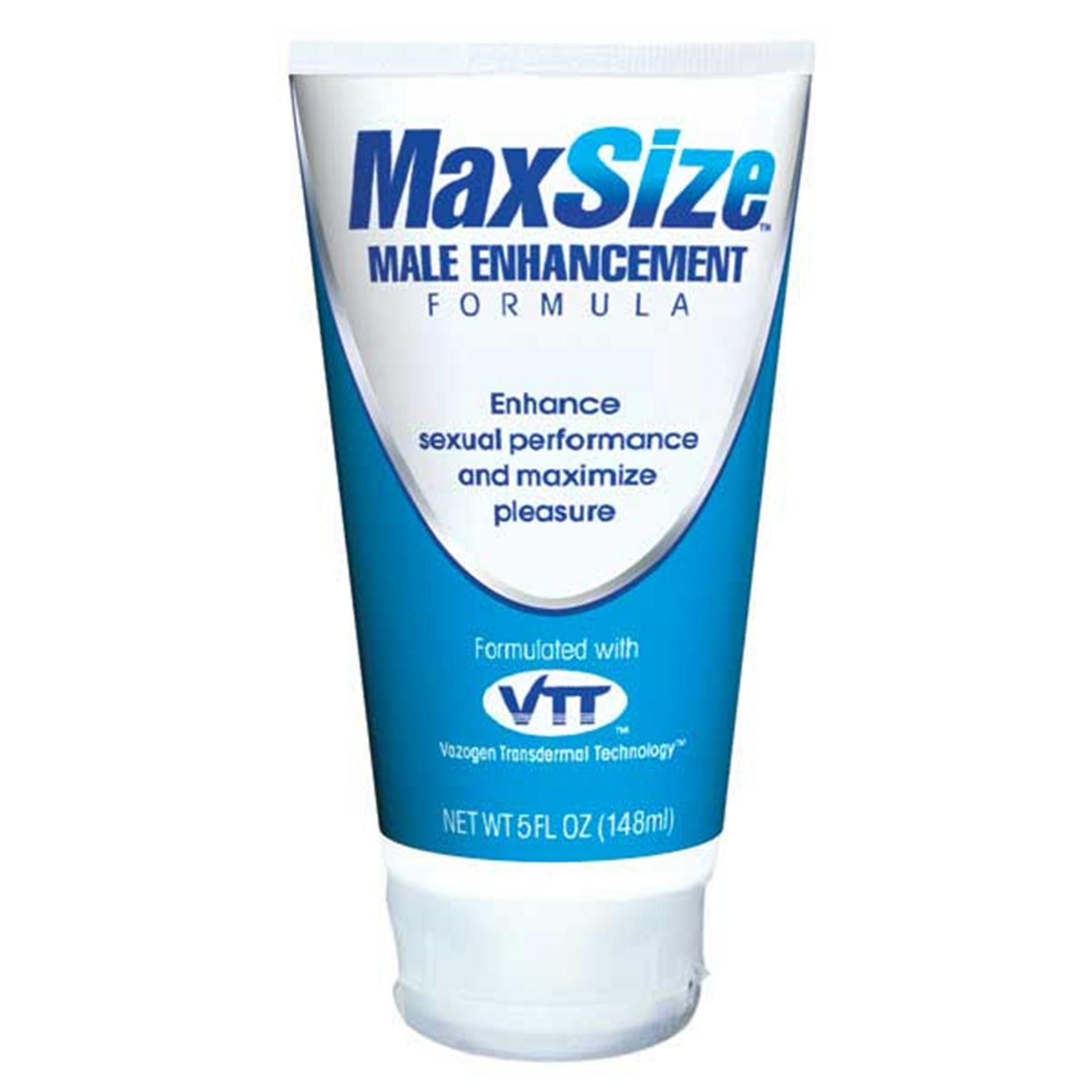 Maxsize Cream  |  Male Sexual Enhancers Lubes Male Sexual Enhancers