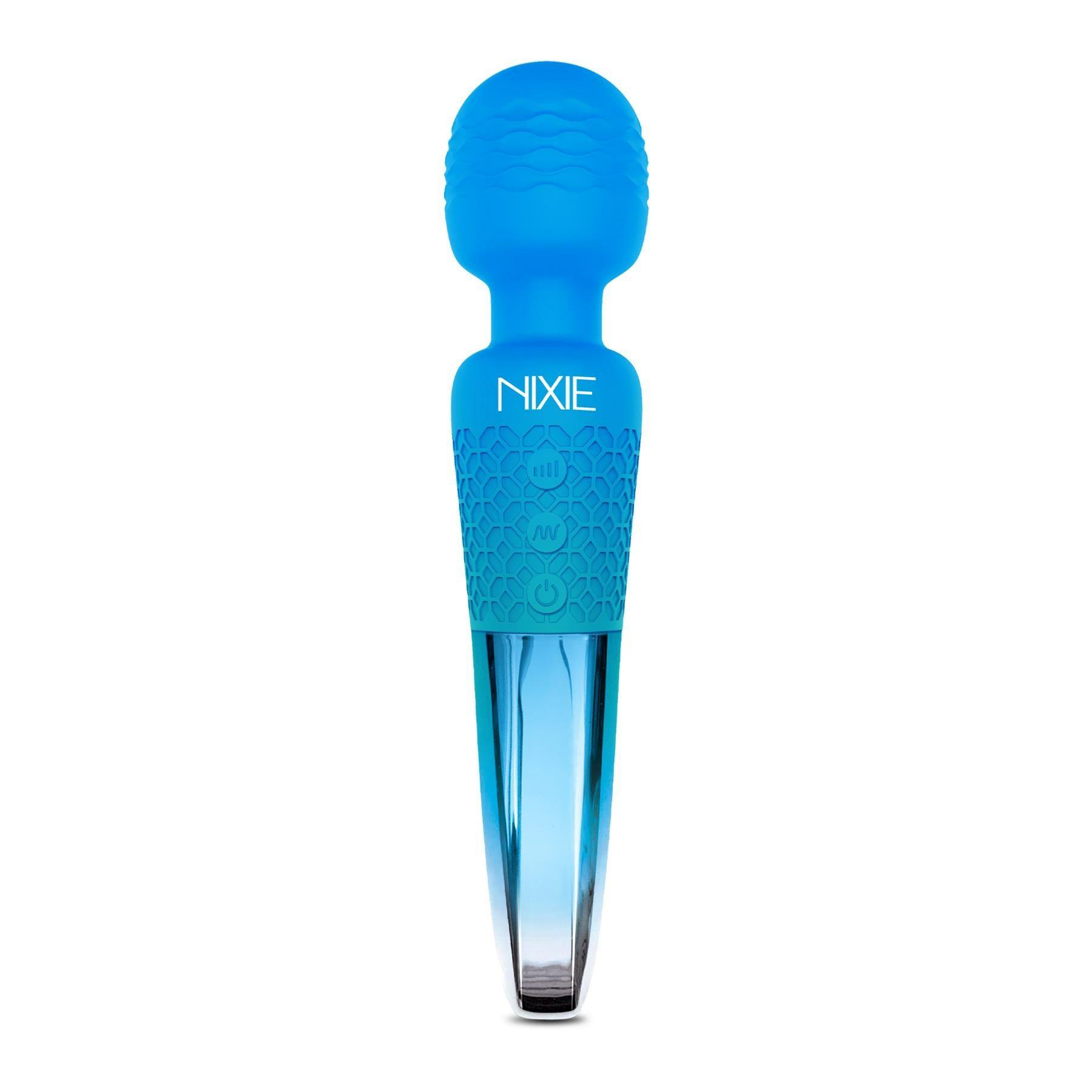 Nixie Rechargeable Ombre Wand Massager  |  Wand Massagers Vibrators Blue