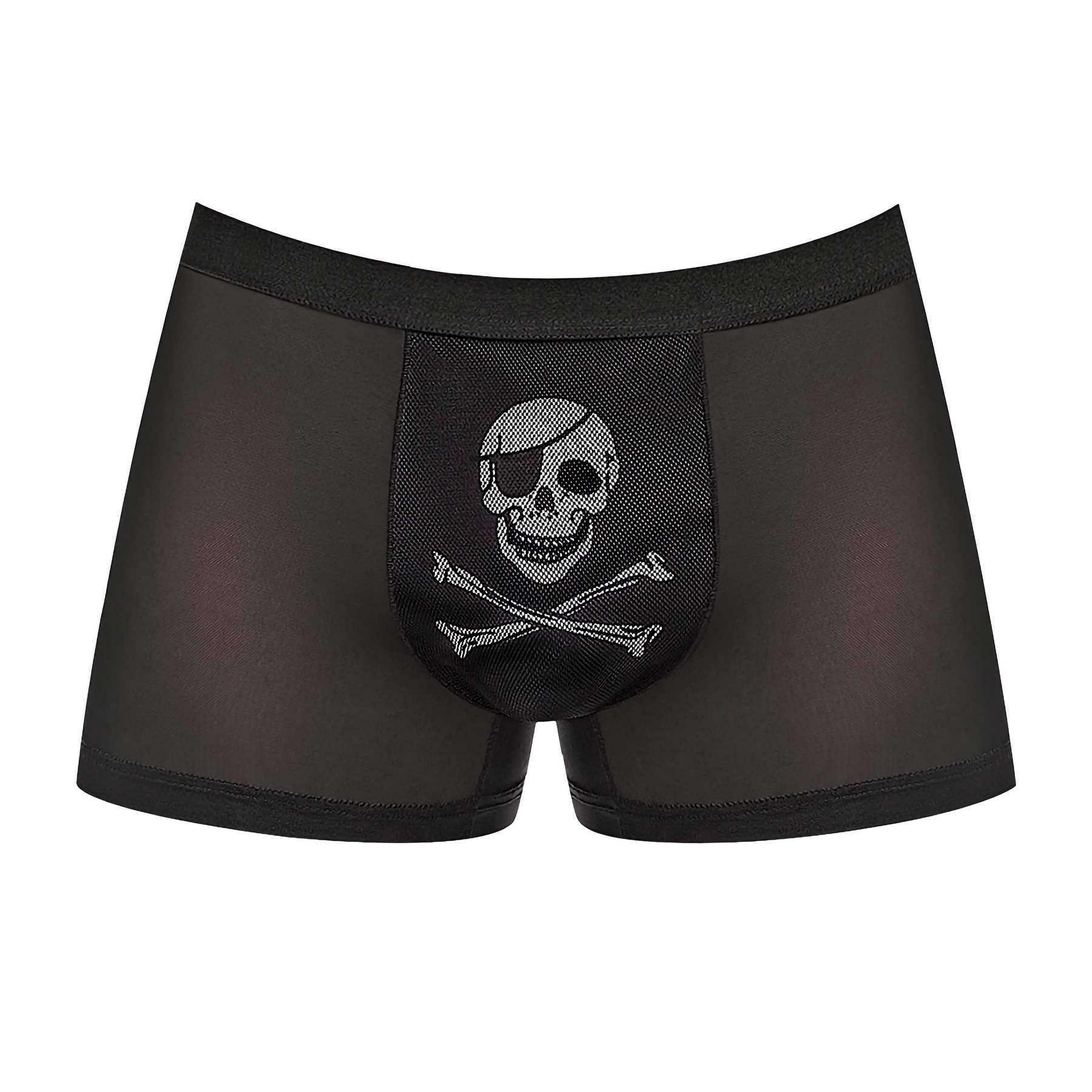 Private Screen Skull Short  |  Men’s Wear Lingerie Black