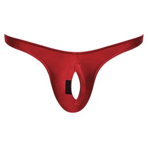 Pull Tab Thong  |  Men’s Wear Lingerie Black