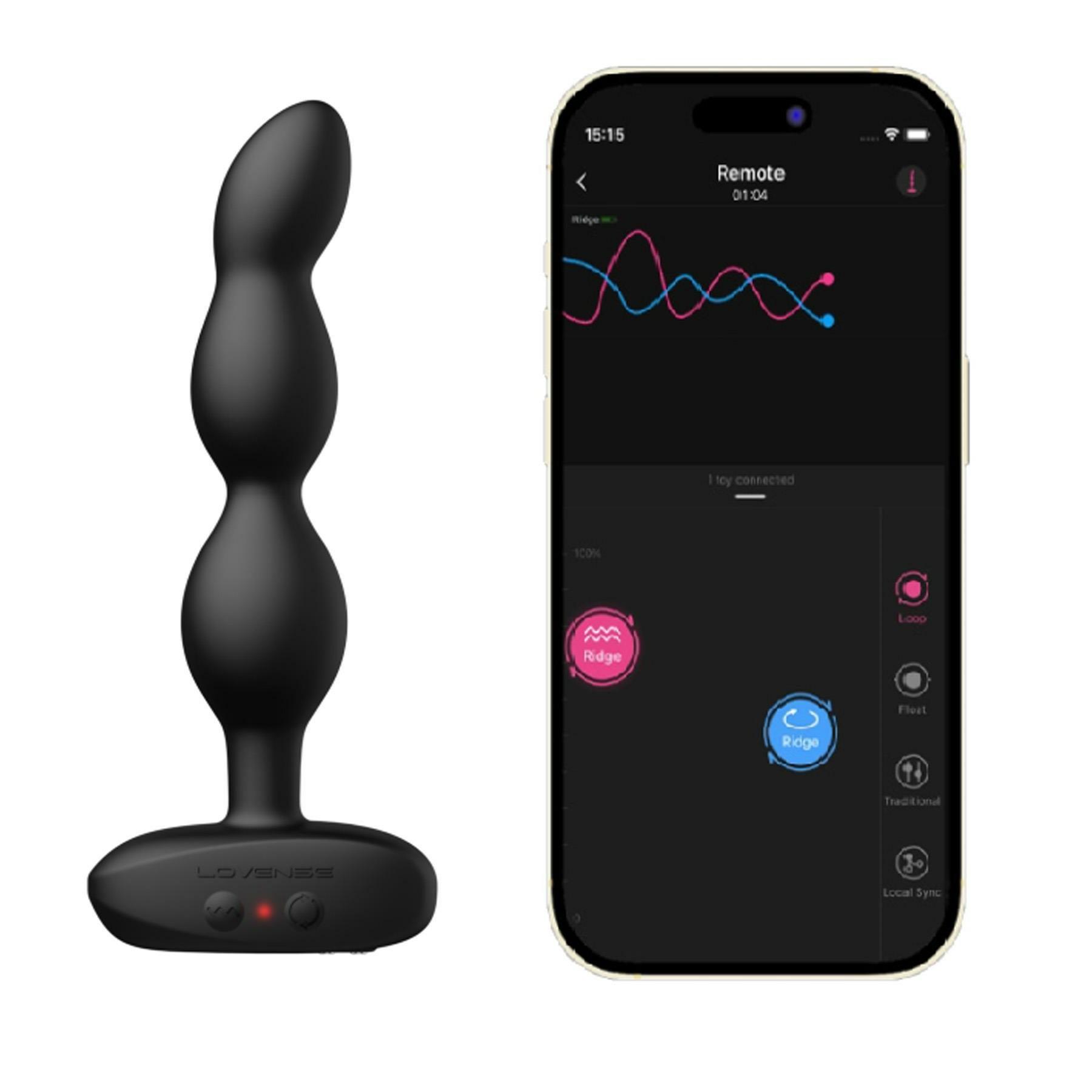 Ridge Bluetooth Rotating Anal Vibrator  |  Anal Vibrators Anal Vibrators Anal Vibrators