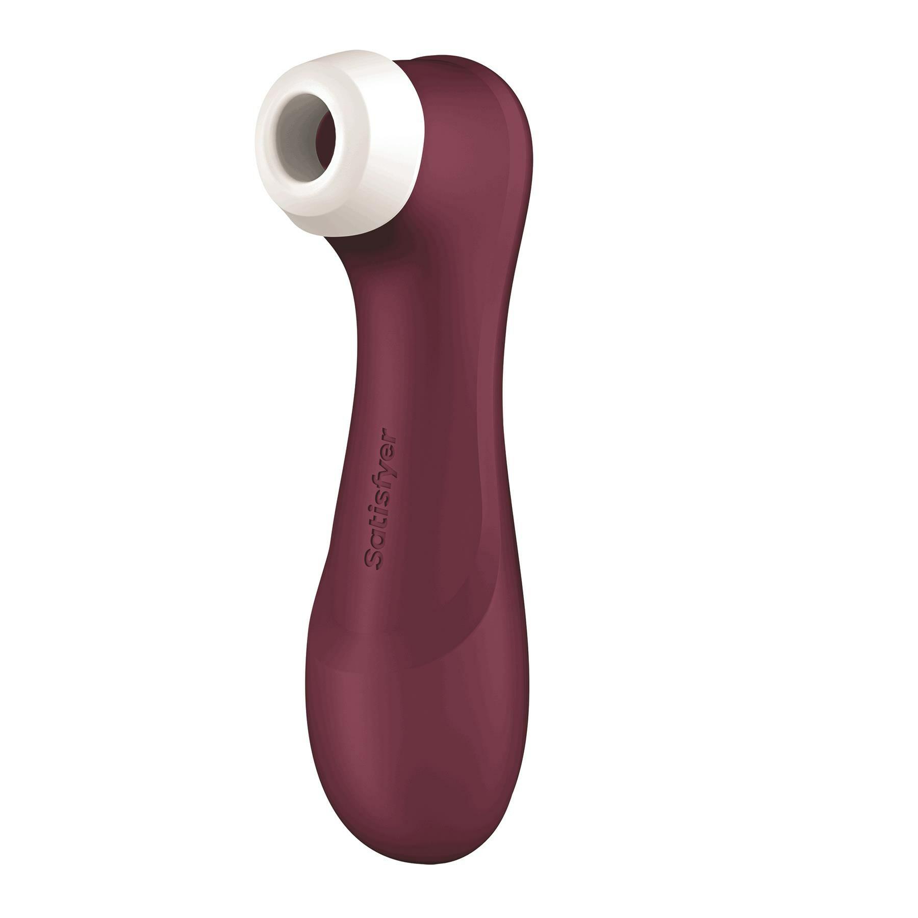 Satisfyer Pro 2 Gen 3 Liquid Air Clitoral Stimulator  |  Couples Vibrators Clitoral Vibrators Burgundy