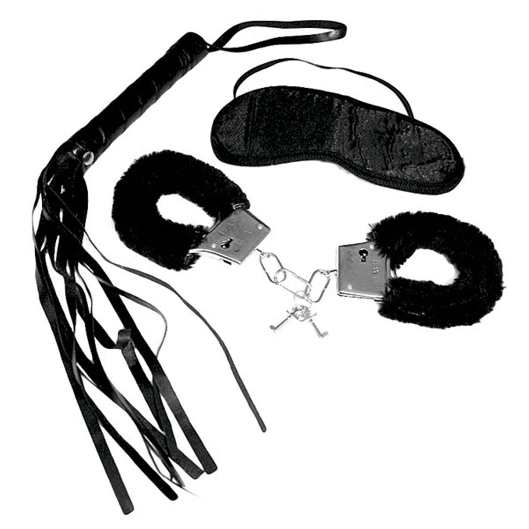 Sex & Mischief Intro To S&M Kit  |  Bondage Kits Bondage Black