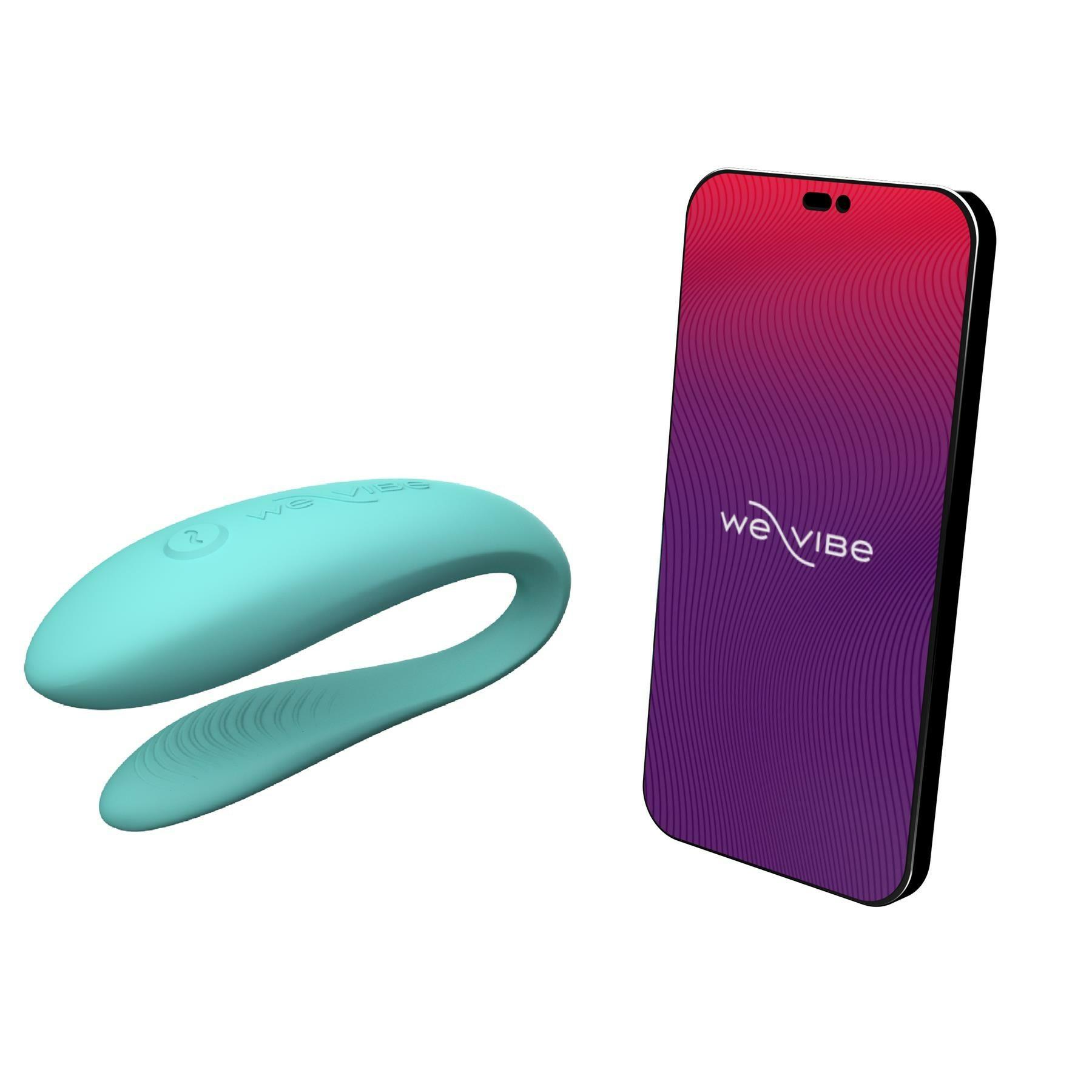 Sync Lite Couples Massager  |  Couples Vibrators Couples Vibrators Aqua