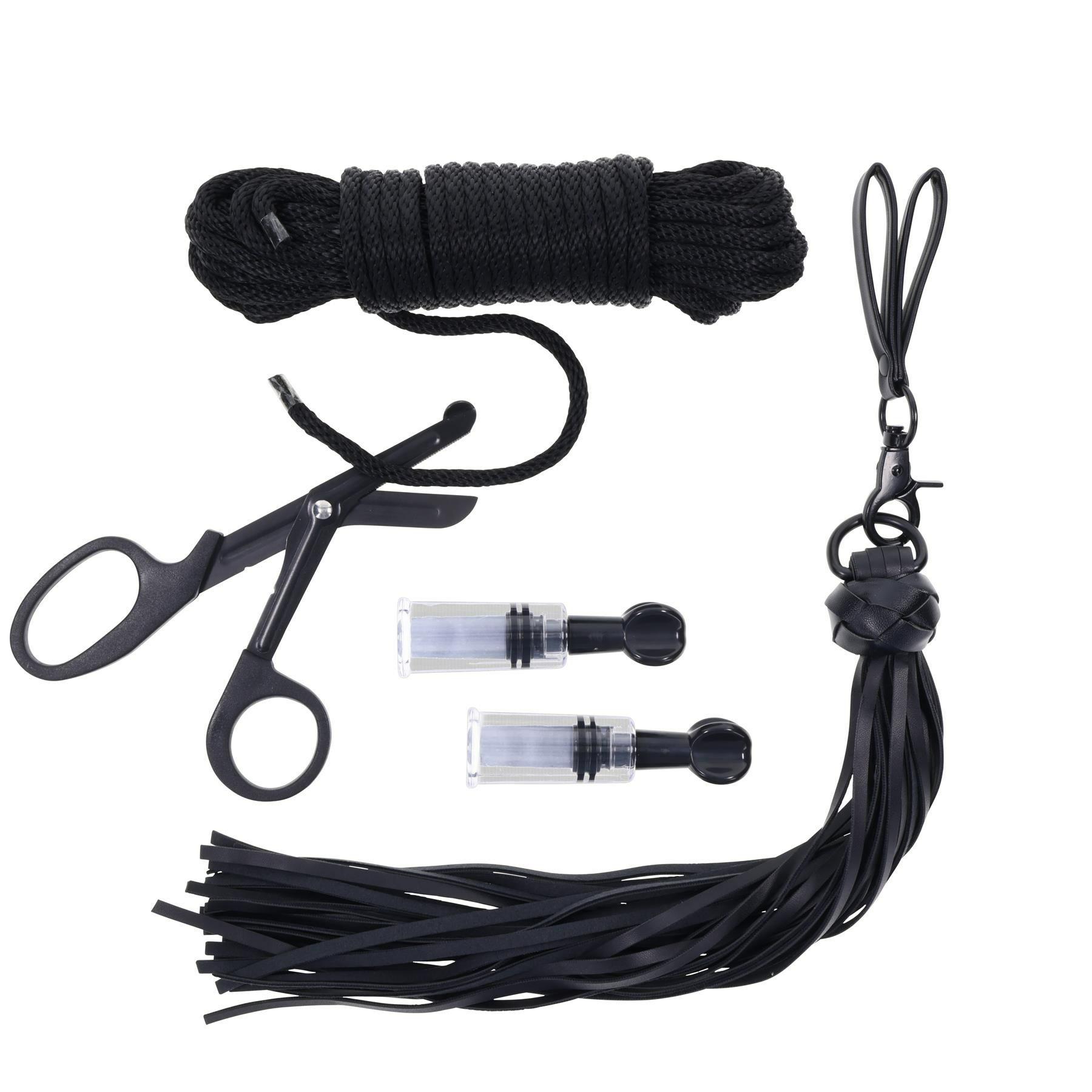 Tied & Twisted Bondage Kit  |  Bondage Kits Bondage Black