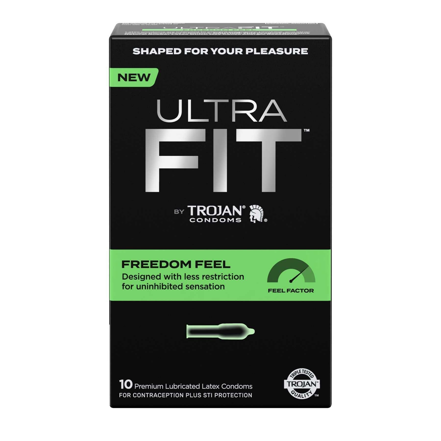 Ultrafit Freedom Feel 10 Ct.  |  Condoms Condoms Condoms