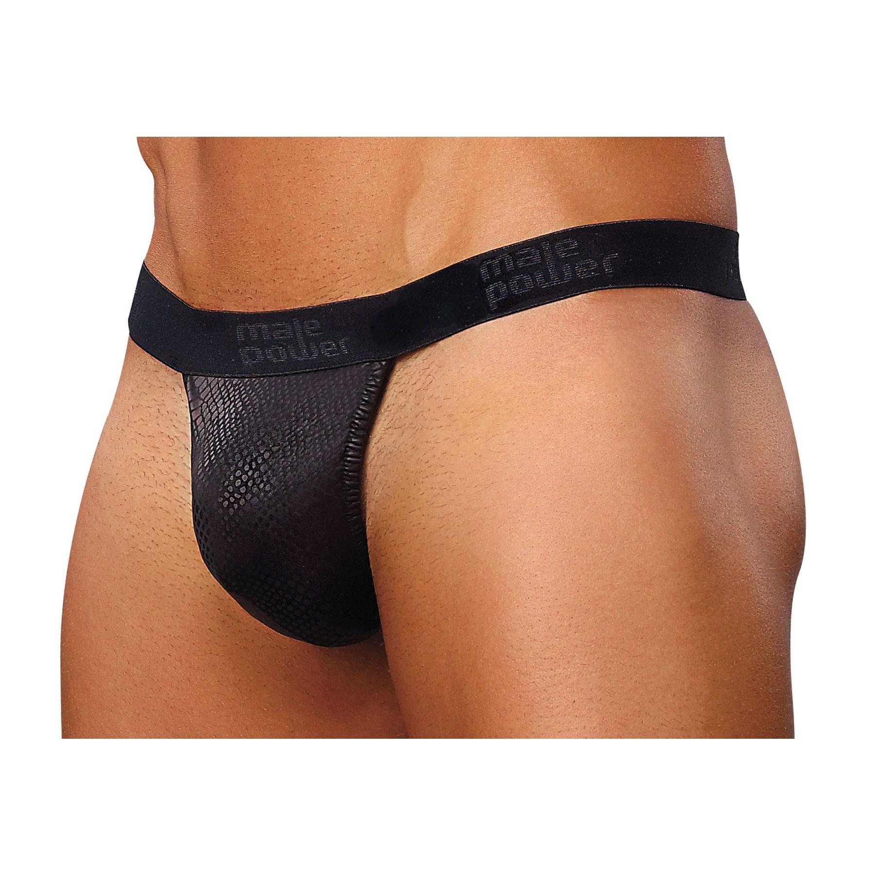 Black Cobra Micro G-String  |  Men’s Wear Lingerie Black