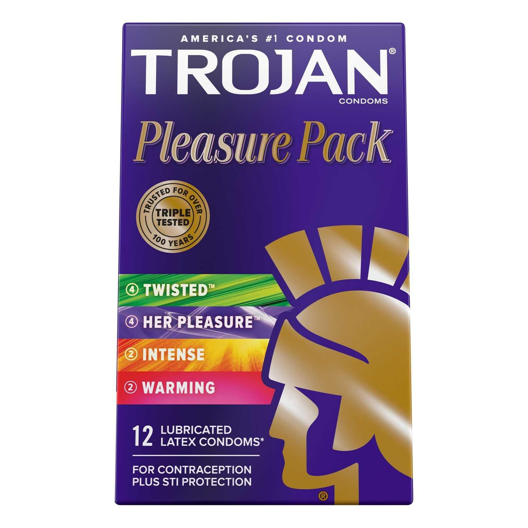 Pleasure Pack 12 Ct.  |  Condoms Condoms Condoms