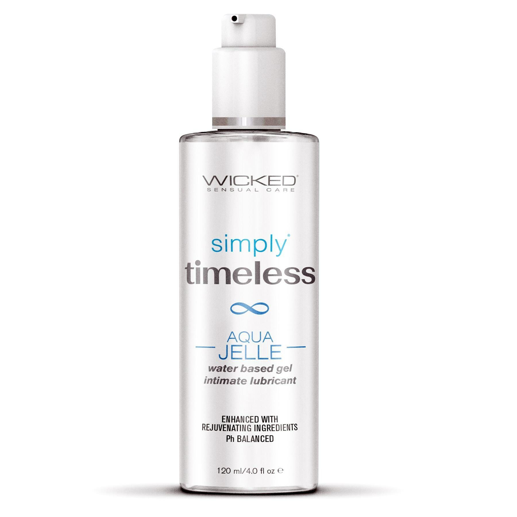 Simply® Timeless Aqua Jelle Lubricant  |  Water Based Lubes Lubes Water Based Lubes