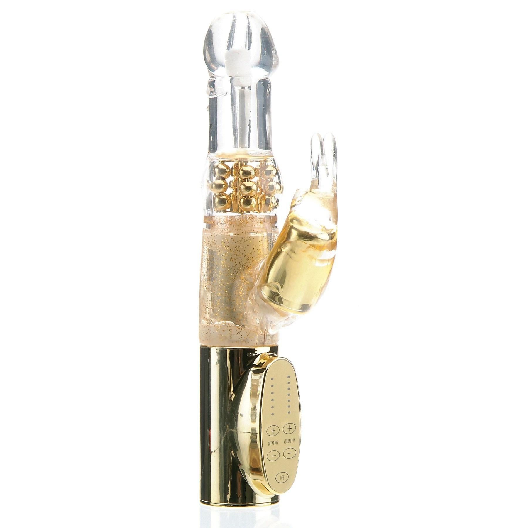 Golden Jack Rabbit Vibrator  |  Rabbit Vibrators Rabbit Vibrators Gold